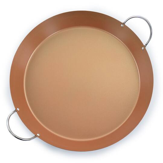 Oster Stonefire 16'' Copper Nonstick Carbon Steel Paella Pan